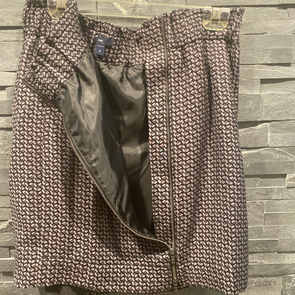 Black and gray skirt